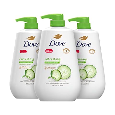 Dove Refreshing Cucumber and Green Tea Body Wash Cover