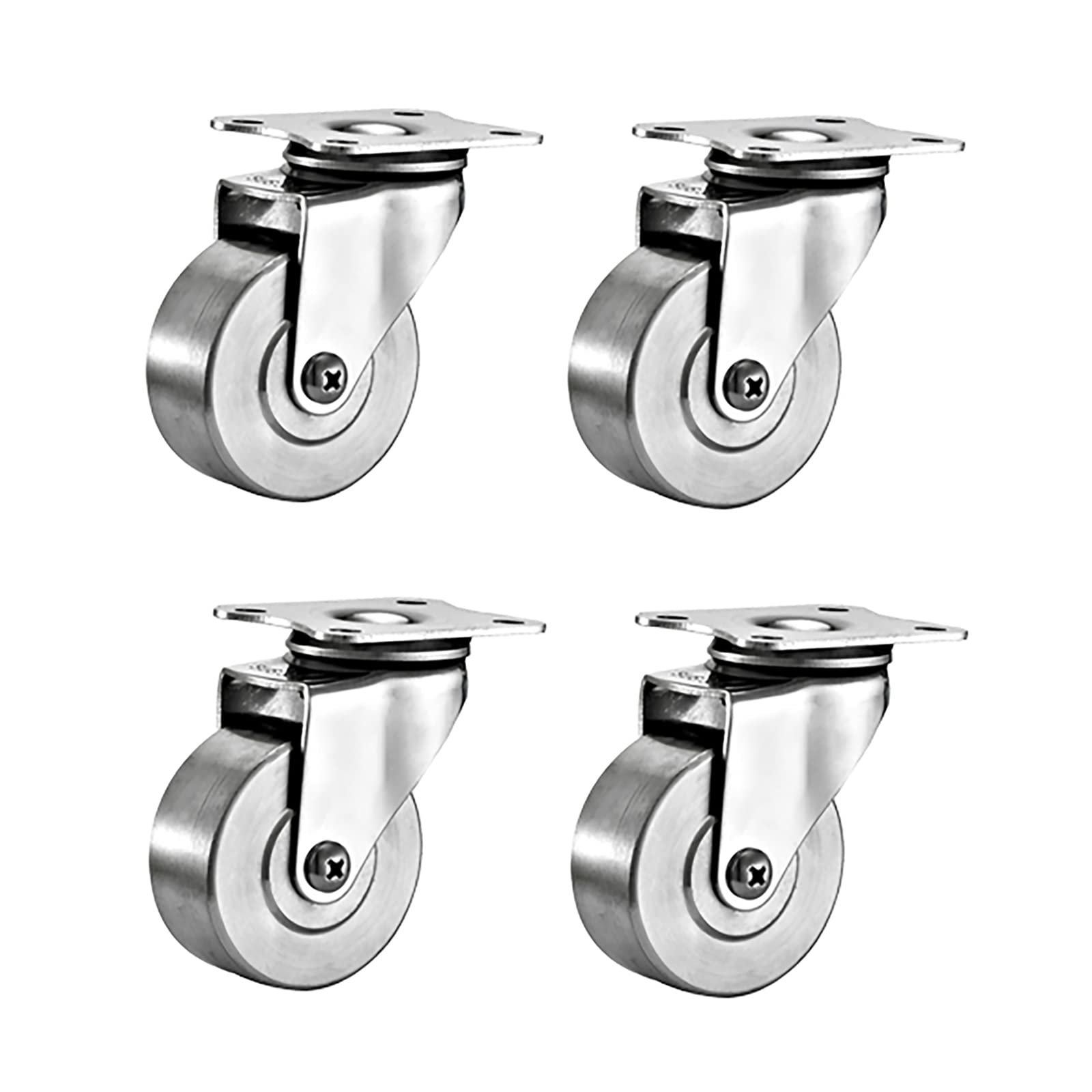 Roulettes de chariot 50 mm robustes pour remplacer des roues usées sur bac de stockage