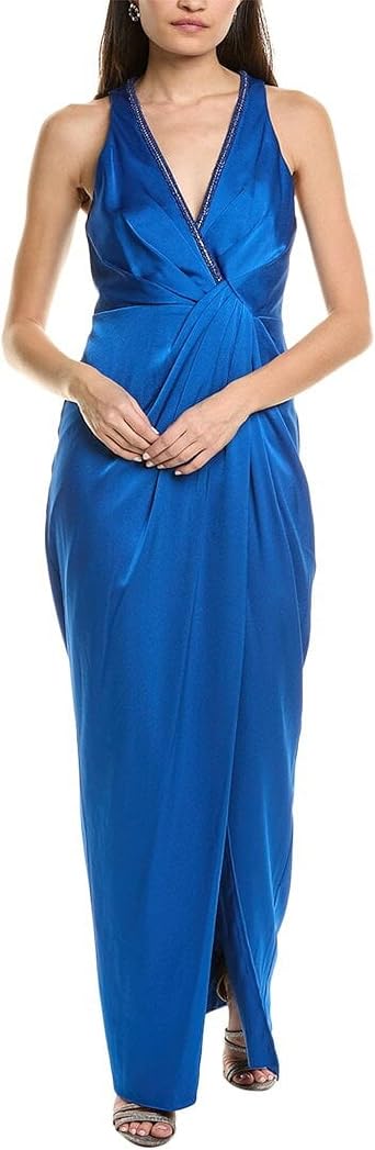Aidan Mattox Slim Column Gown