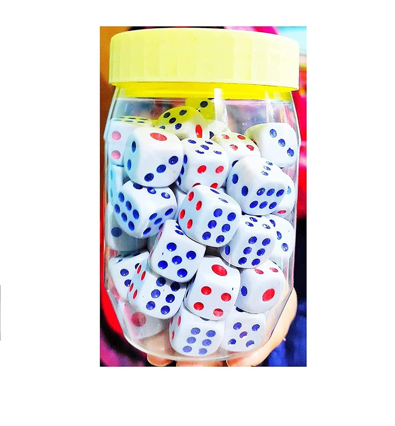 Pack of 40 Ludo Dice Standard Plastic 14 mm Game White Dic (B0CWPBHGF8) Amazon Price History, Amazon Price Tracker