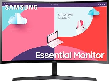 Samsung Essential LS27C366EAUXUF 27" 5ms 75Hz FreeSync Curved VA Full HD Monit r