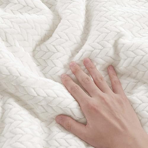 Miniatura 5 de Juego de edredón mullido tamaño Queen  Juego de cama de piel sintética con patrón de hojas peludas de 3 piezas, juego de ropa de cama de invierno