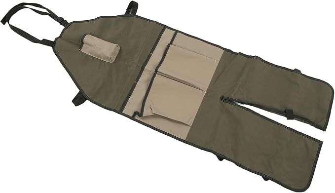 Delantal de tela Ox para jardinería con bolsillo grande miniatura 5