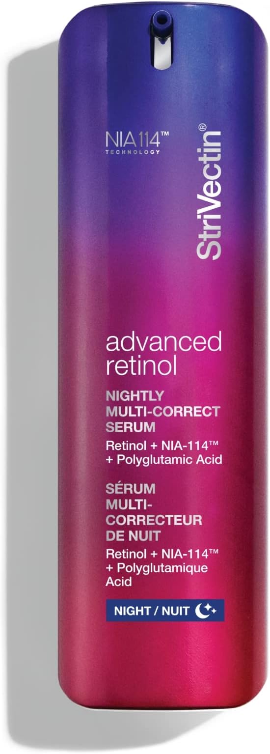 Advanced Retinol Nightly Multi-Correct Serum, Visibly Reducing Fines Lines and Wrinkles, Restores Elasticity