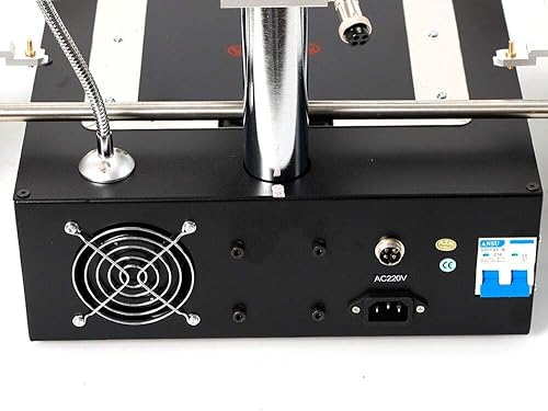 Miniatura 4 de Estación de Retrabajo BGA Máquina de soldadura infrarroja SMD Estación de reflujo de soldadura Reparación de soldadura Reballing IR6500 1250W