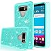 LG G6 Case,LG G6 Plus Glitter Case HD Screen Protector Girls Women, LeYi Cute Bling Heavy Duty Protective Phone Case Cover LG G6 / G6 Plus (Released Verizon,at&T,T-Mobile) TP Mint