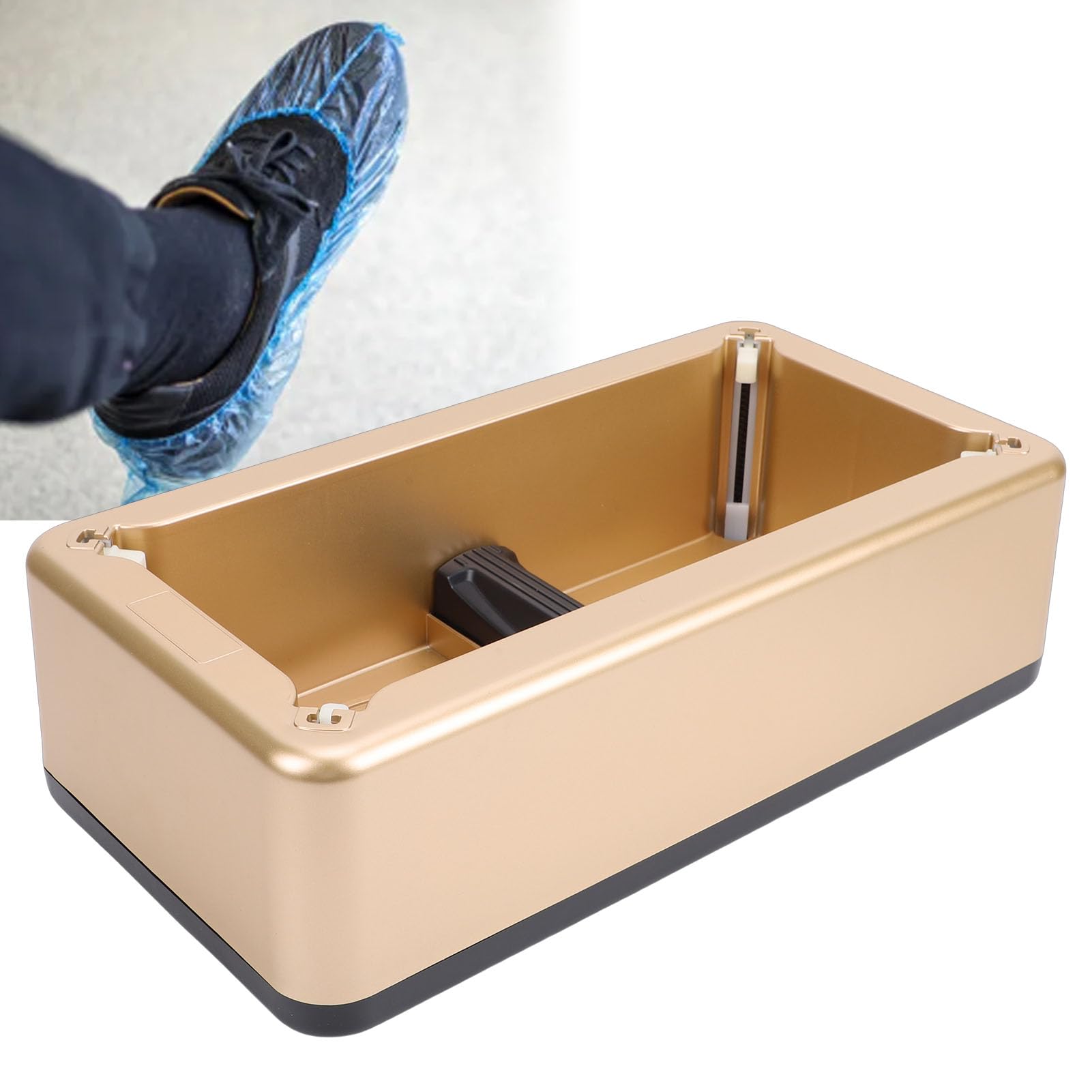 Dispenser Automatico di Copriscarpe, Macchina Portatile per Copriscarpe Usa e Getta per Casa, Negozio, Ufficio, Famiglia (Stile2)