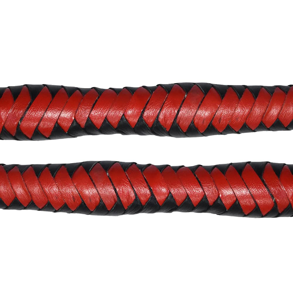 5 -Porte clés Punk en cuir de vache pour homme et femme, accessoire de