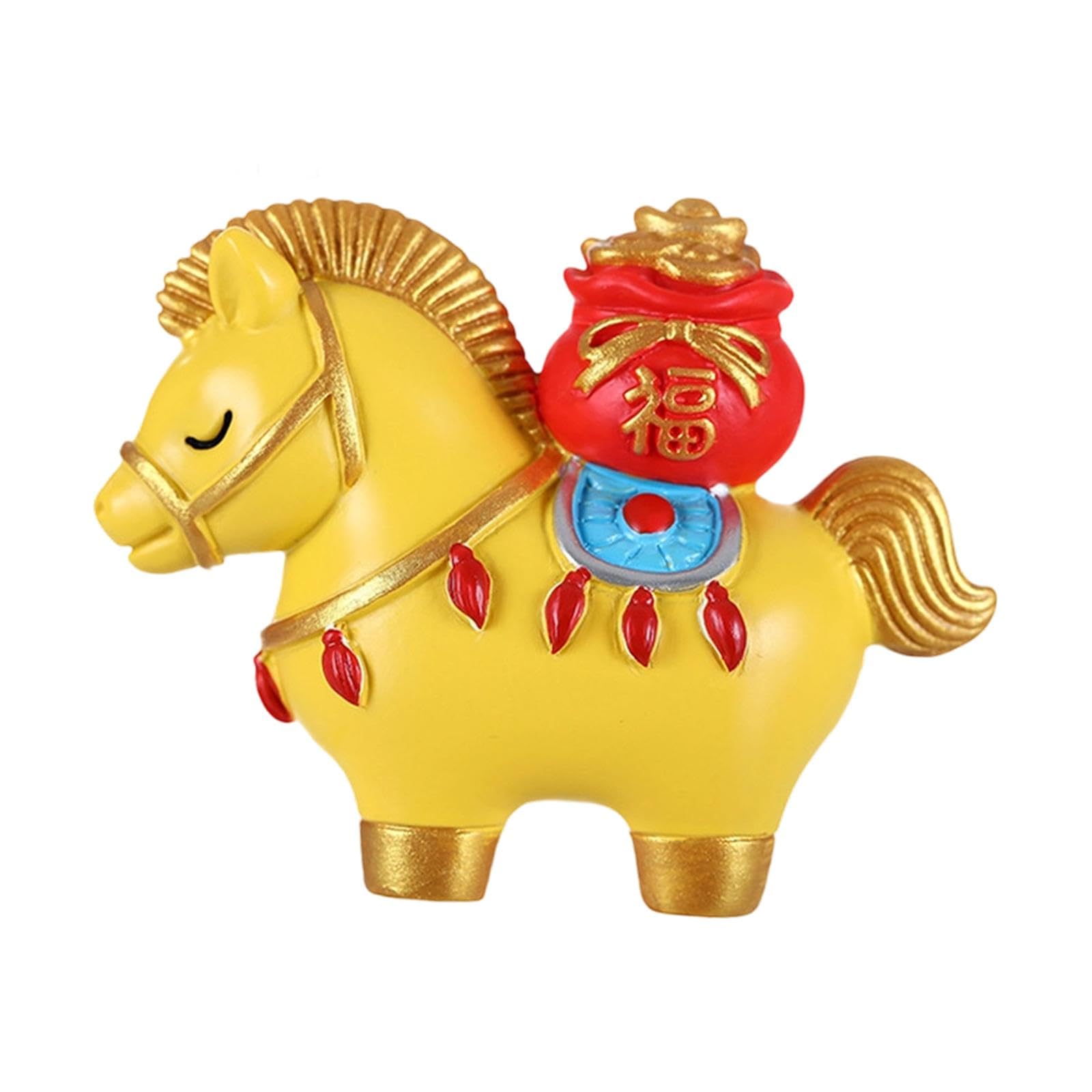 Figurine de cheval décorative pour étagère et salon moderne