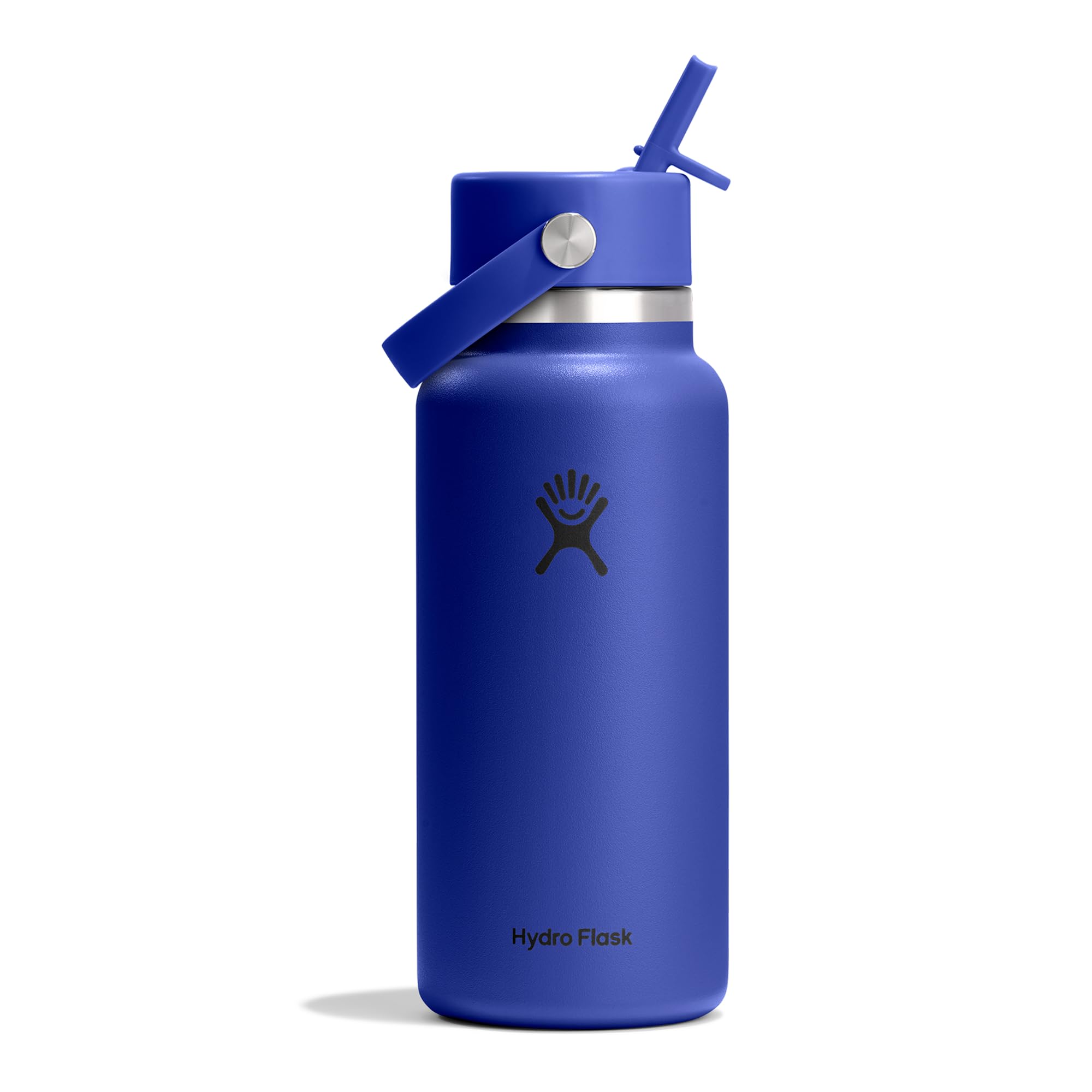 Hydro Flask – Wide Flex Straw Cap 946 ml (32 oz) Bottle, Capri Blue