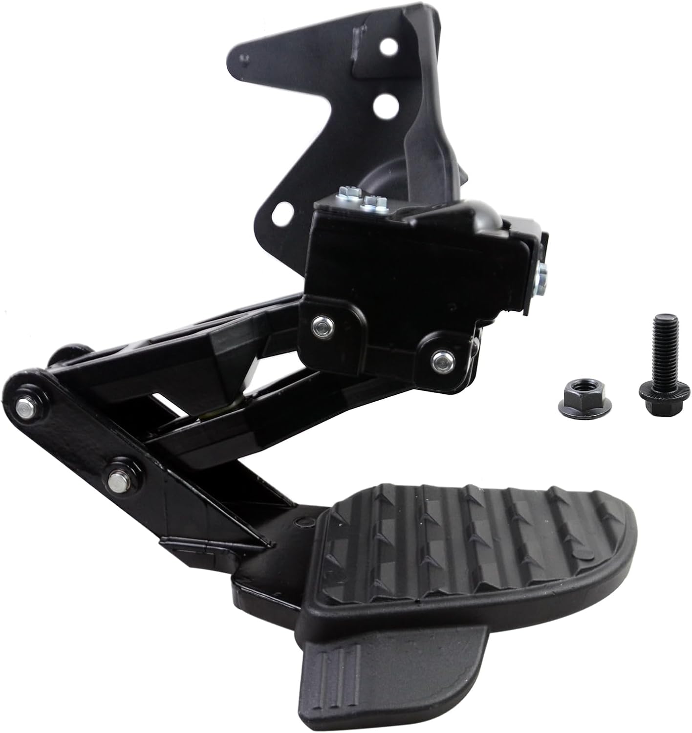 GELUOXI Rear Bed Step Replacement for Dodge Ram 1500 DT Dual Exhaust Vehicles 2019 2020 2021 2022 (New Body Style) Retractable Bumper Step 82215289AG 82215289AH