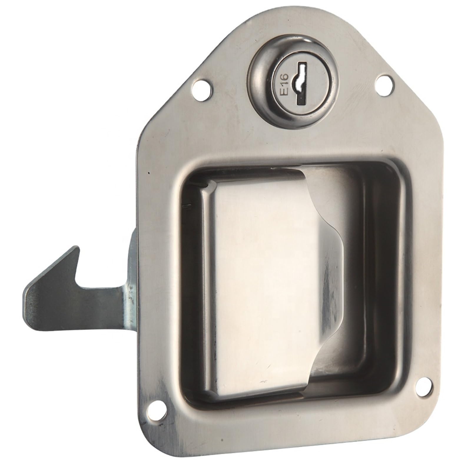 Serrure à palette en acier inoxydable 304 pour cylindre de camping-car et remorque