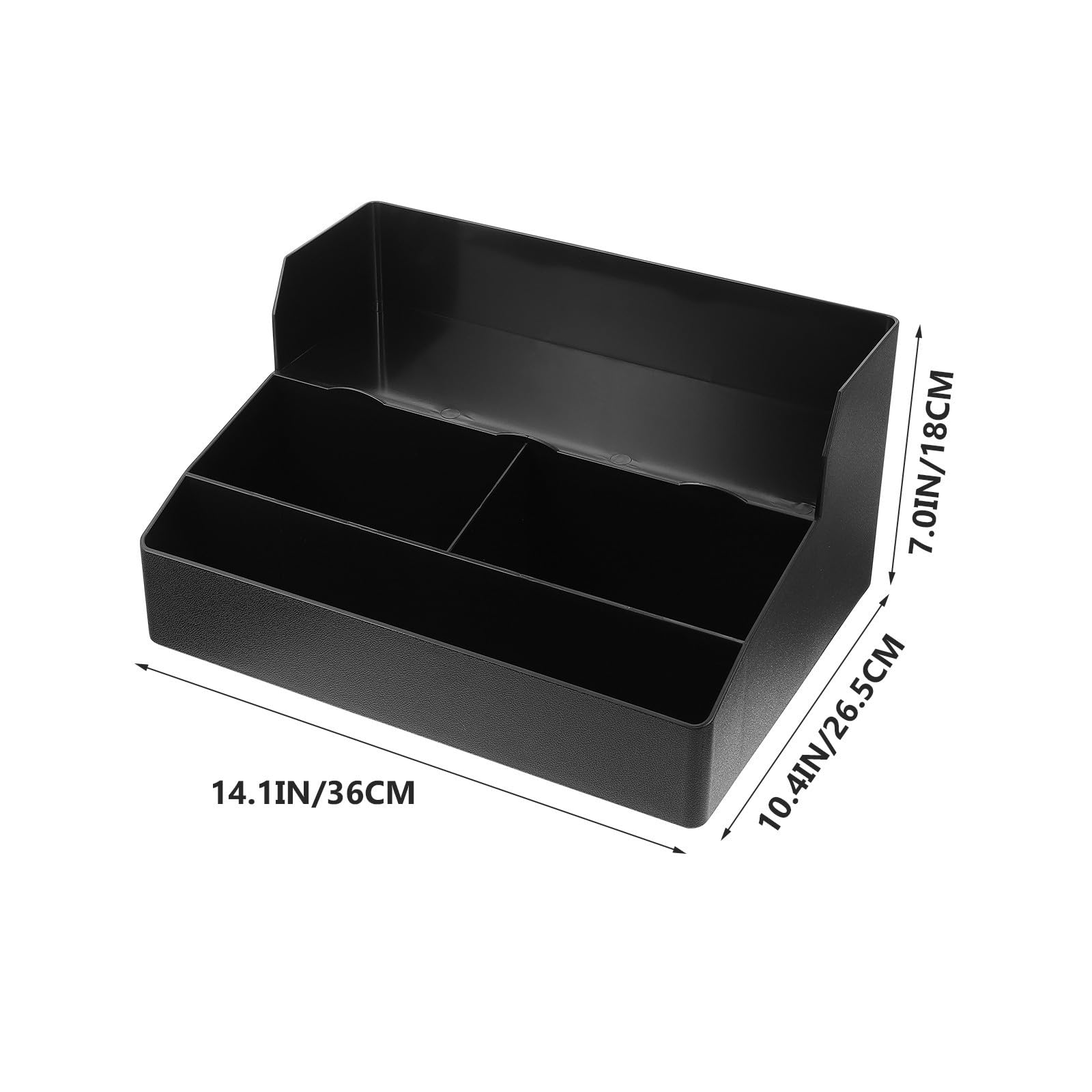 Caja Organizadora para Vasos de Papel Desechables, Pp Negro