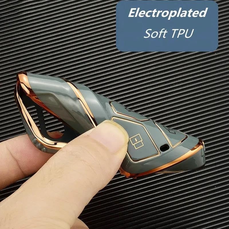 Protège-clé Audi A4 B9 A5 A6 en TPU vert premium