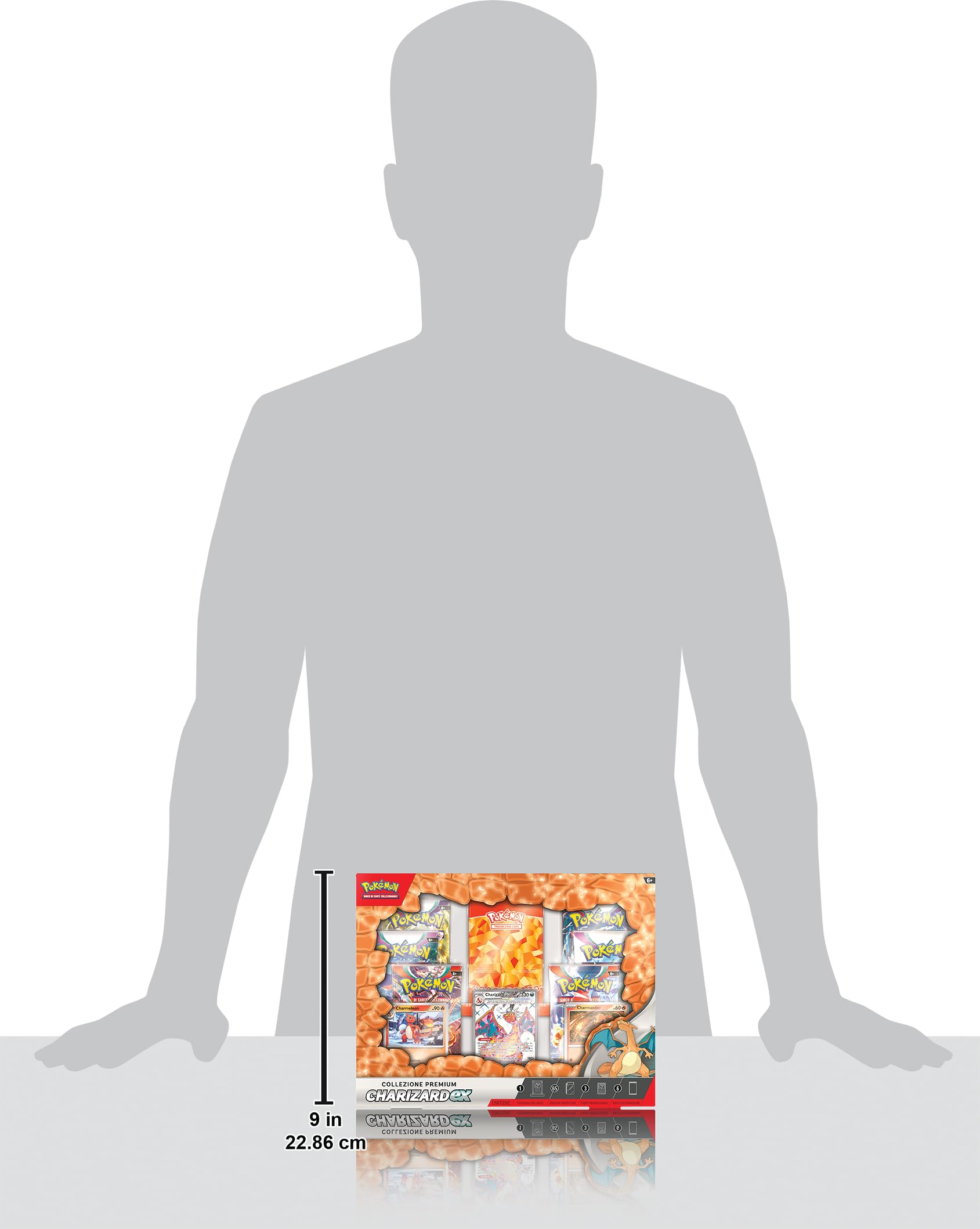 Pokémon PKM Ex Premium Collection – Caja De Cartas Coleccionables – Regalo Para Fans +8 Años