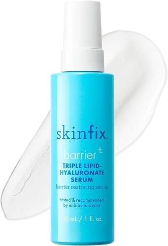 Skinfix Barrier+ Triple Lipid-Hyaluronate Serum: Hydrating Serum That Delivers a Surge of Moisture to Hydrate, Replenish & Nourish Skin, 1 Fl Oz