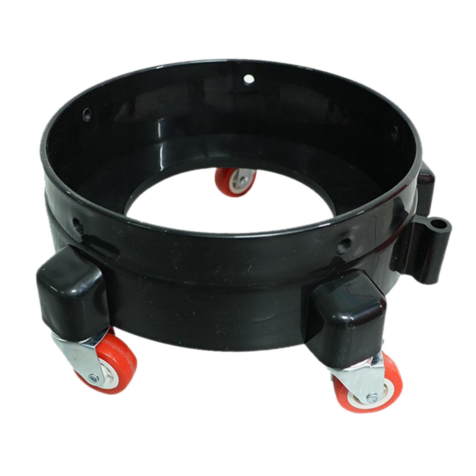 Carrito para autos con ruedas duraderas y transportador de cubos para limpieza en garaje