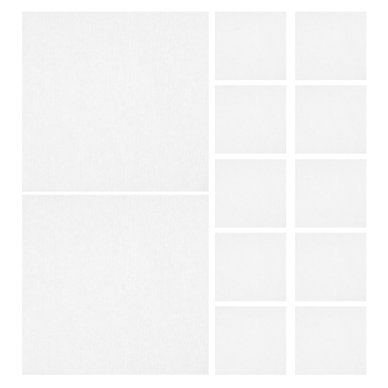 GANAZONO 1200 pezzi Salviette Pulizia Lenti Pre-umidificate Carta Senza Fibre Alta Assorbenza Olio per Occhiali Microscopi Schermi Elettronici Laboratorio