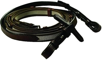 Gatsby Rubber Grip Cotton Web Reins with Stops
