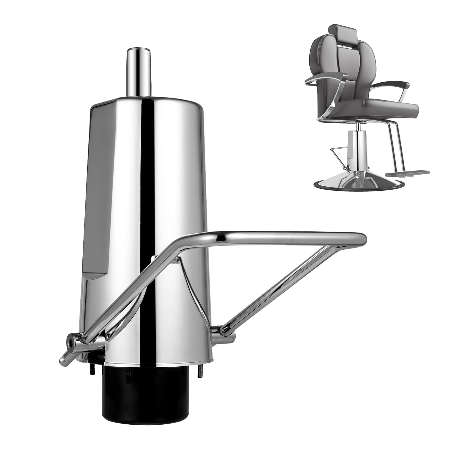Bomba hidráulica de repuesto para silla de peluquería, bomba hidráulica para silla de barbero, bomba de ascensor de 11 cm de altura ajustable, bomba de silla de peluquería 200 kg de capacidad