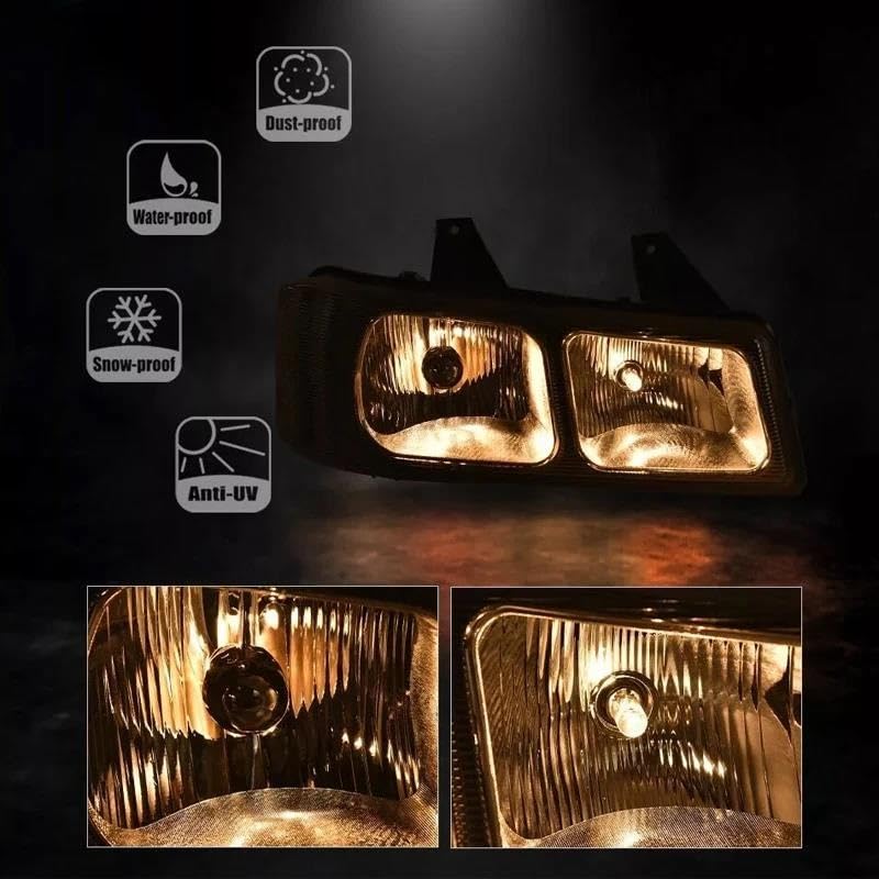 Faros antiniebla GMC Savana transparentes para evitar multas y accidentes por mala luz 4