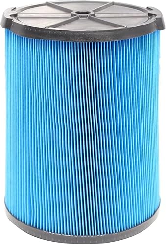 MZY LLC Paquete de 1 filtro VF5000 de 3 capas plisado de polvo fino para aspiradoras Ridgid en seco y húmedo de 5 a 20 galones WD1450 WD0970 WD1270