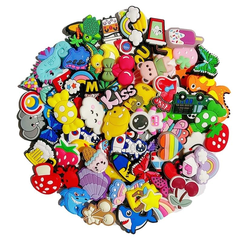 Silly Panda Show Your Unique Style with Random Croc Charms Random Set of 6 (Design, 12) (B0CC6146JH) Amazon Price History, Amazon Price Tracker
