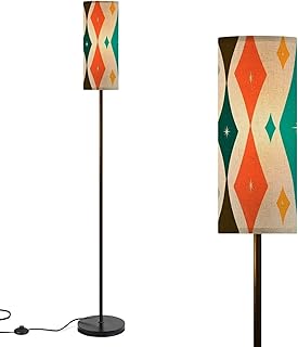 Modern Floor Lamps for Living Room Colorful Mid Century Modern Atomic Ag...