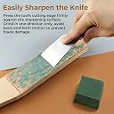Supvox Double Sided Leather Strop with Green Polishing Compound gallery image