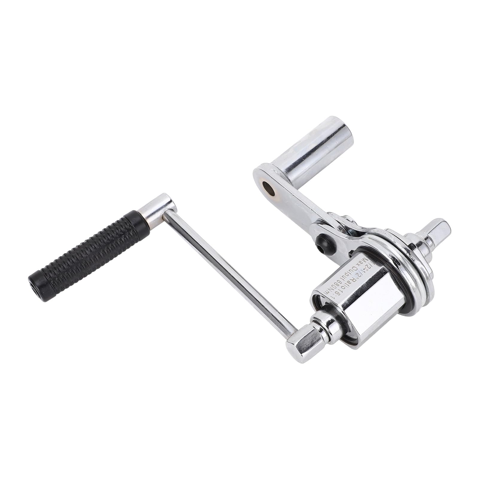 AUNMAS Klucz do Nakrętek Oczkowych, Klucz Multiplikatorowy ze Stali Stopowej z Nasadkami 17 Mm 19 Mm 21, Przełożenie 1:16 680 Nm do Wymiany Opon w SUV-ach i Użytku w Pojazdach Ciężarowych