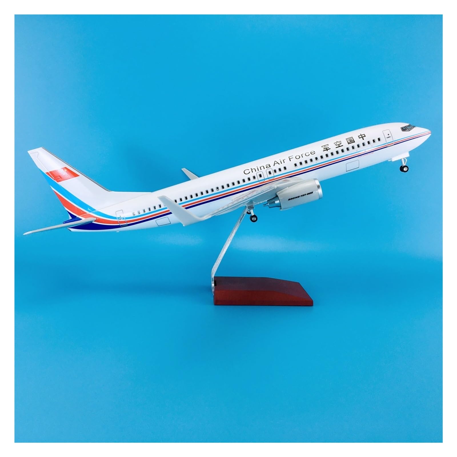 Modello di Aereo in lega 1 85 47 Cm Aereo A Ruote Per Boeing B737-800 Collezione Di Modelli Aerei Lega Per Passeggeri Dell'aeronautica Cinese
