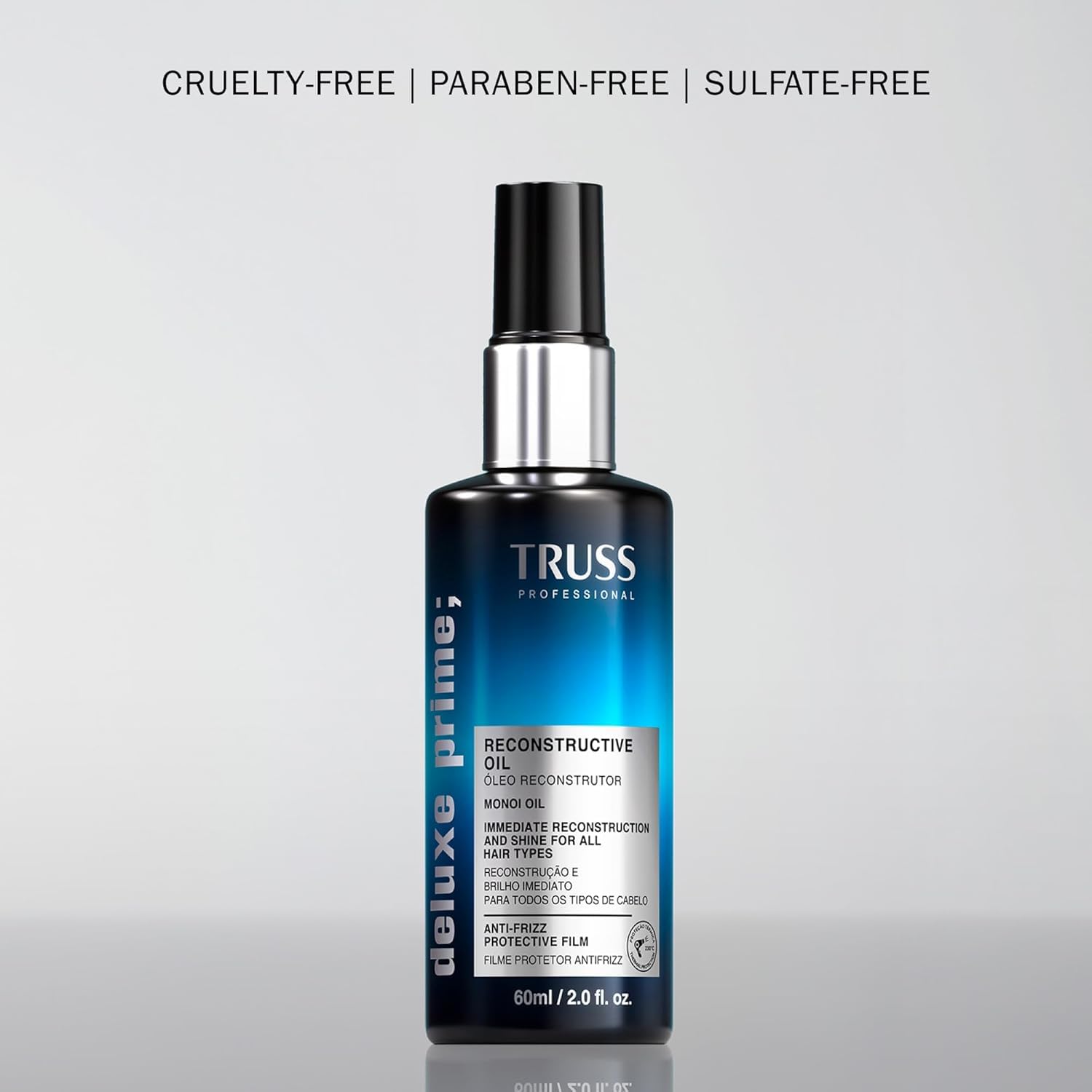 TRUSS Deluxe Prime Reconstructive Hair Oil for Damaged Hair, 2 Fl Oz