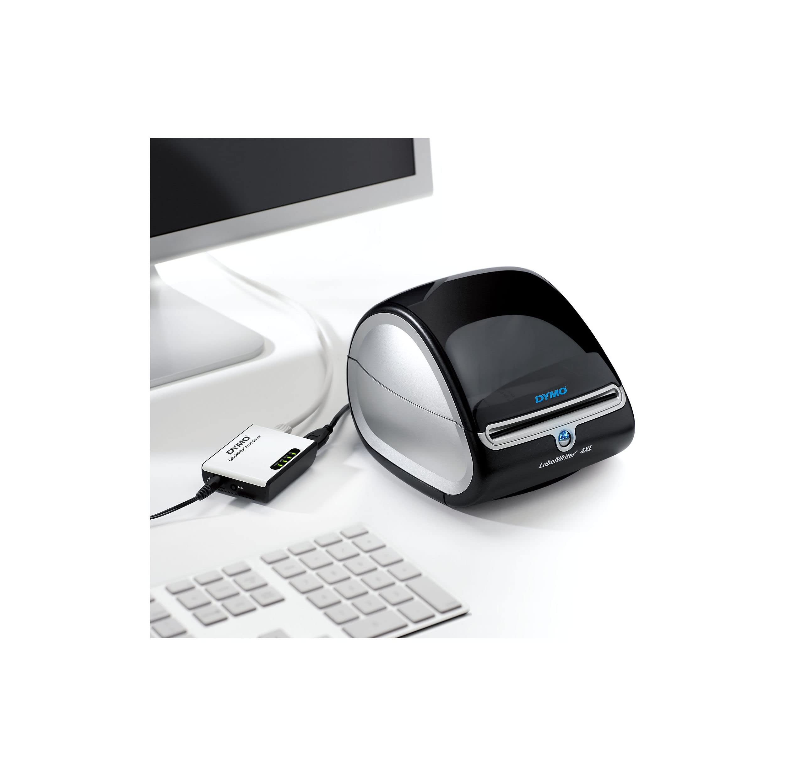 DYMO LabelWriter 4XL Etikettendrucker, für extrabreite Tischetikettendrucker Etikettensystem