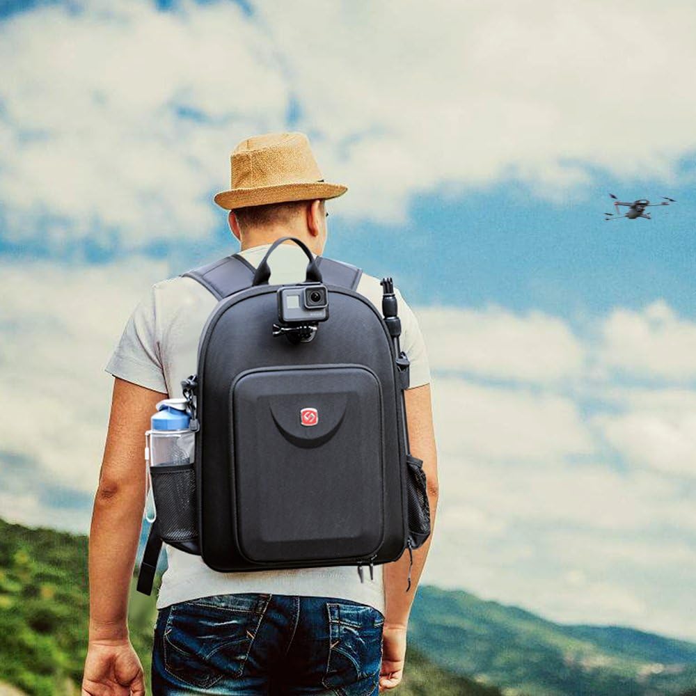 Exclusive Discount 60% Price Smatree Travel Backpack for DJI Mavic Pro Fly More Combo/Mavic Platinum/DJI Spark Fly More Combo/GoPro Hero 9/8/7/6/5(Not Fit for Mavic 2 pro/Zoom)