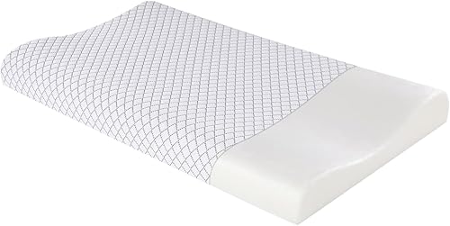 Miniatura 1 de SUQ I OME Slim Sleeper-Almohada de espuma viscoelástica ultra fina para dormir, perfil cervical delgado y bajo, ultra firme, para dolor de cuello,