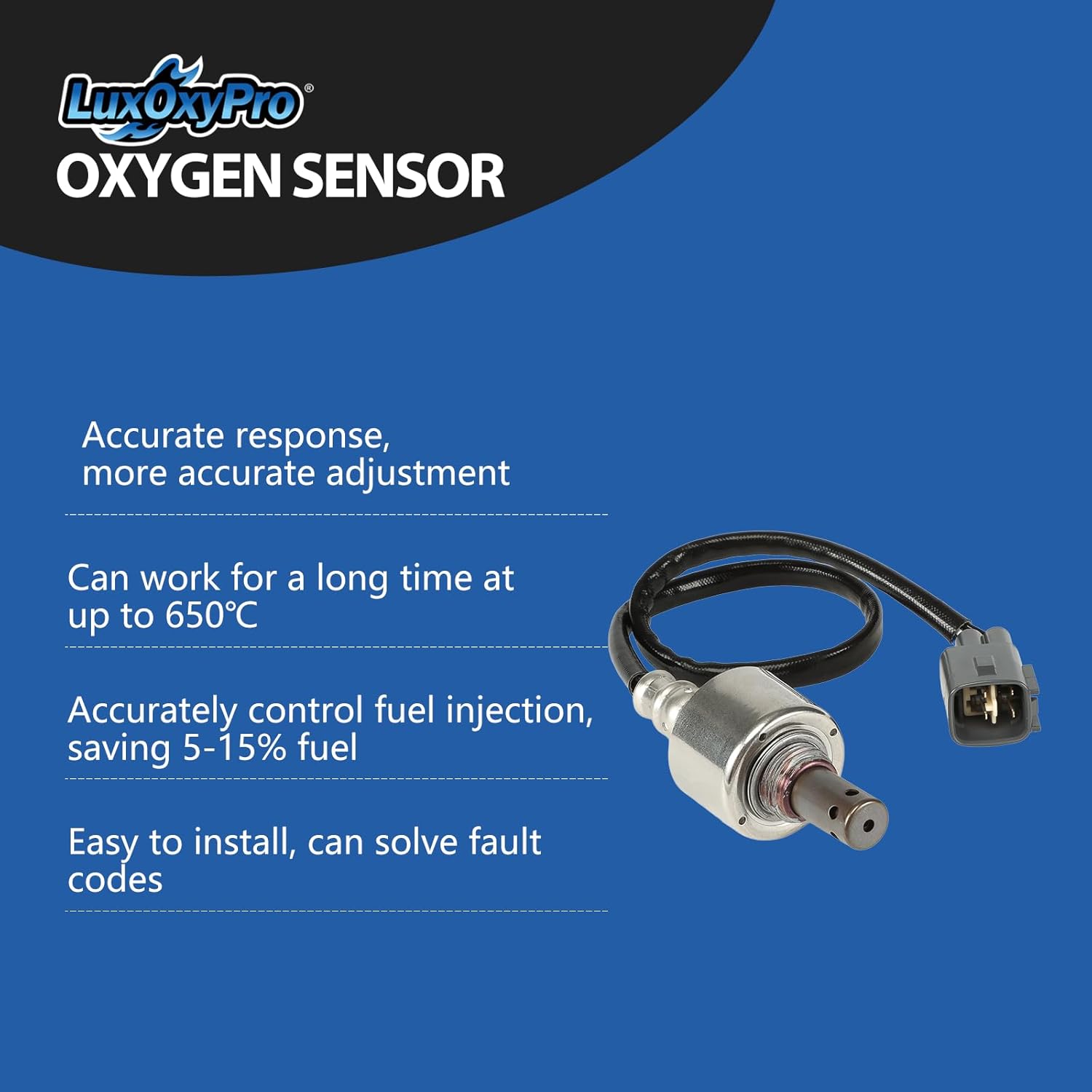 Oxygen O2 Sensor Upstream for Toyota Matrix Prius Touring Corolla S XLE 1.5L 1.8L L4 2004 2005 2006 2007 2008 2009 2010, for Scion XD 1.8L L4 2008 2009, Replace 234-9056