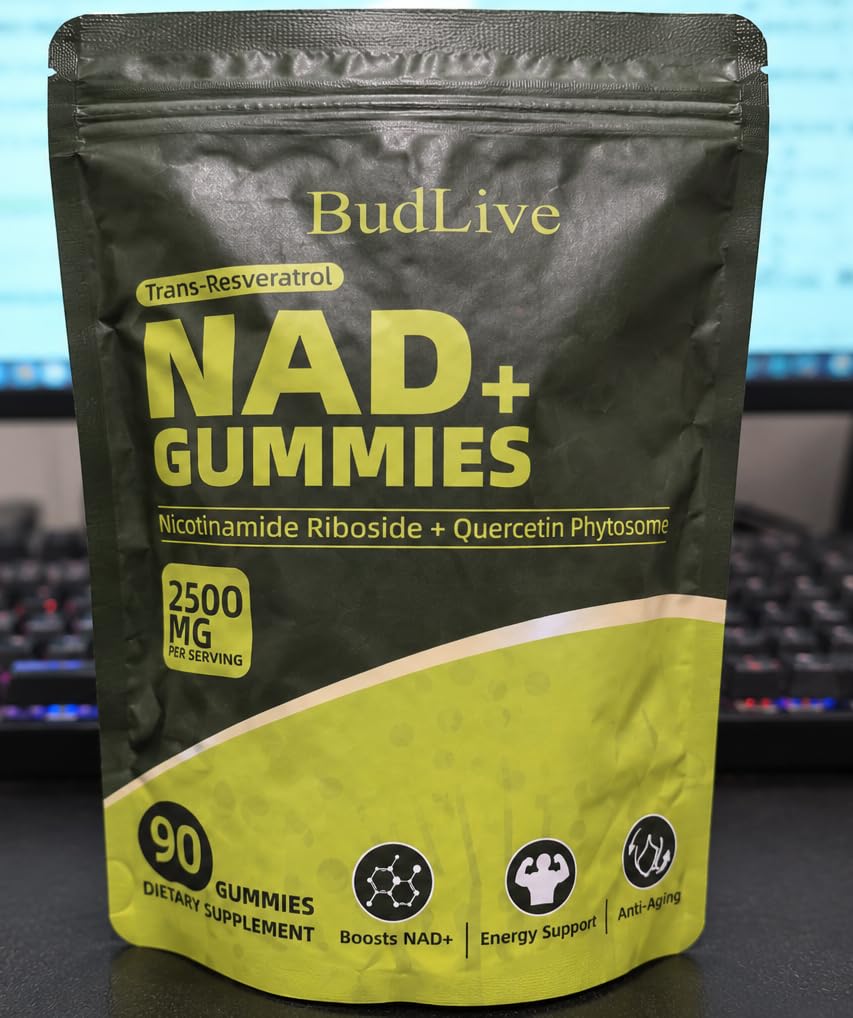 NAD Resveratrol Gummies, Liposomal NAD Gummies for Women — Amazon image 2