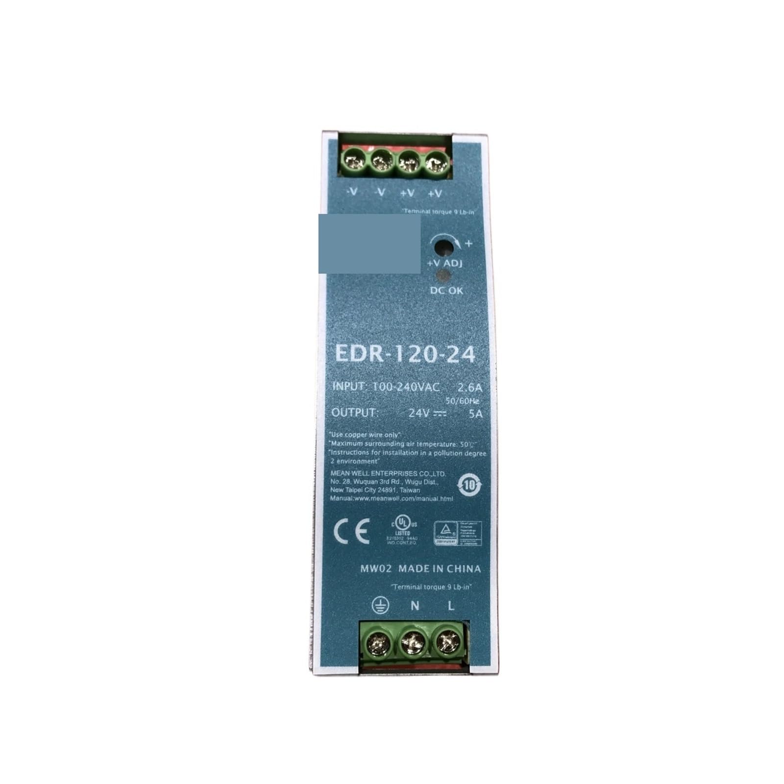 BFSYDLUJ Switching power supply 120W/12V/24V48V/ EDR-120-12 EDR-120-24 EDR-120-48(12V)