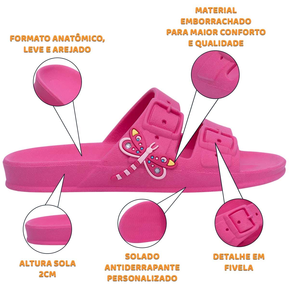 Chinelo Infantil Feminino Nº 25 ao 40 Sandália Papete Moda Slide Menina 12.61 em promoção! Veja a oferta e mais achadinhos de Sandálias & Chinelos Infantis 5 Hoje é o melhor dia para comprar Chinelo Infantil Feminino Nº 25 ao 40 Sandália Papete Moda Slide Menina 12.61 com aquele preço maroto! Promoção! Aproveite a oferta! 5
