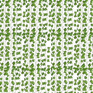 ARIATI UK 3 Pack - 6 Metre -21 Feet Long Artificial Ivy Leaf Garland Plants Vine Hanging Wedding Garland English Ivy Home Kitchen Garden Office Wedding Wall Decor