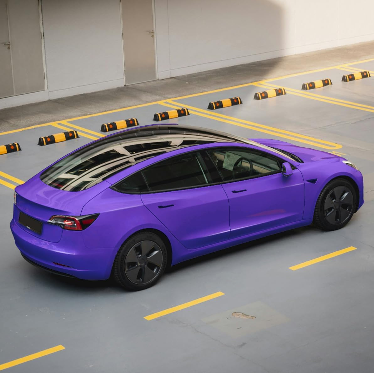 VViViD XPO Gloss Purple Vinyl Car Wrap Film Roll (50ft x 5ft (Full Car Wrap Roll))