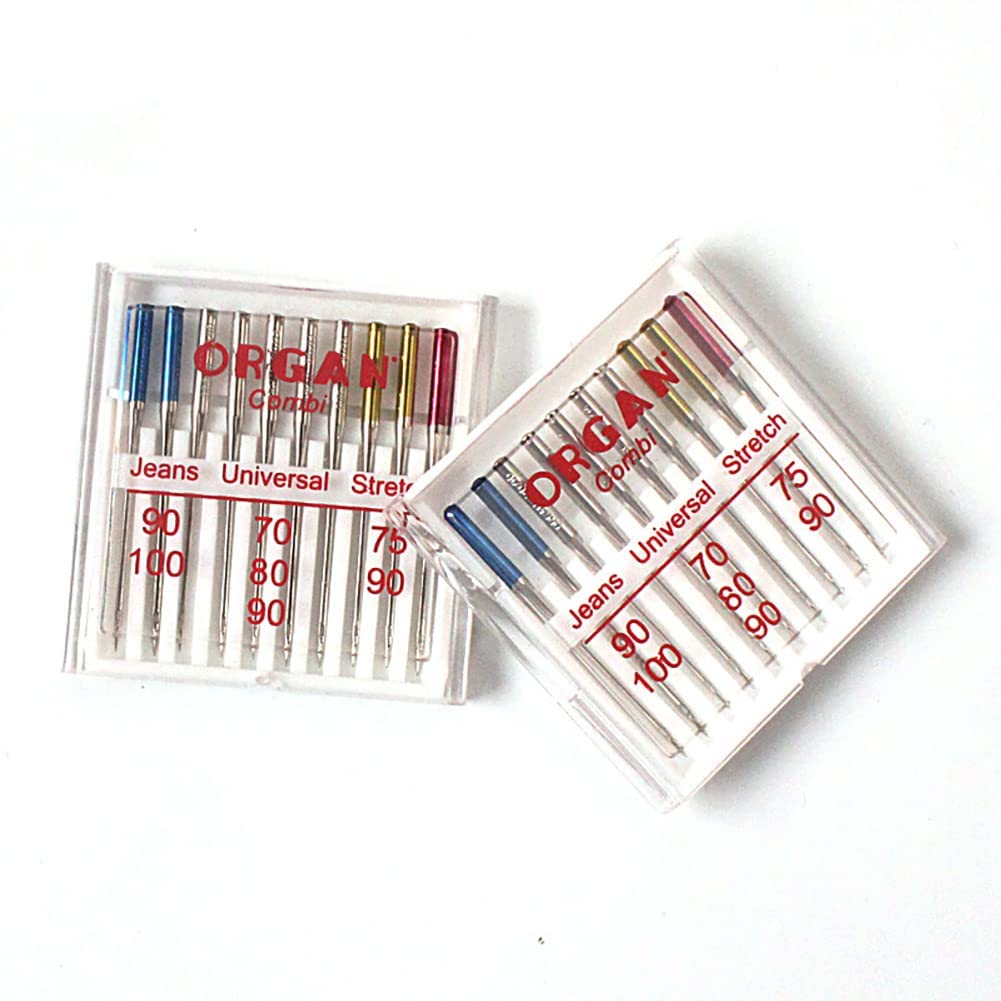 Gadpiparty Nähmaschinennadeln-Set – 60 Stück, Für Jeans, Seide & Alle Stoffe
