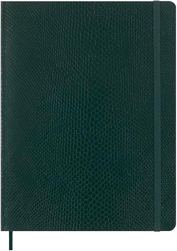 Moleskine Limited Edition Notebook Vegea, Extra Large, Plain, Green Boa, Soft Cover (7.5 x 10)