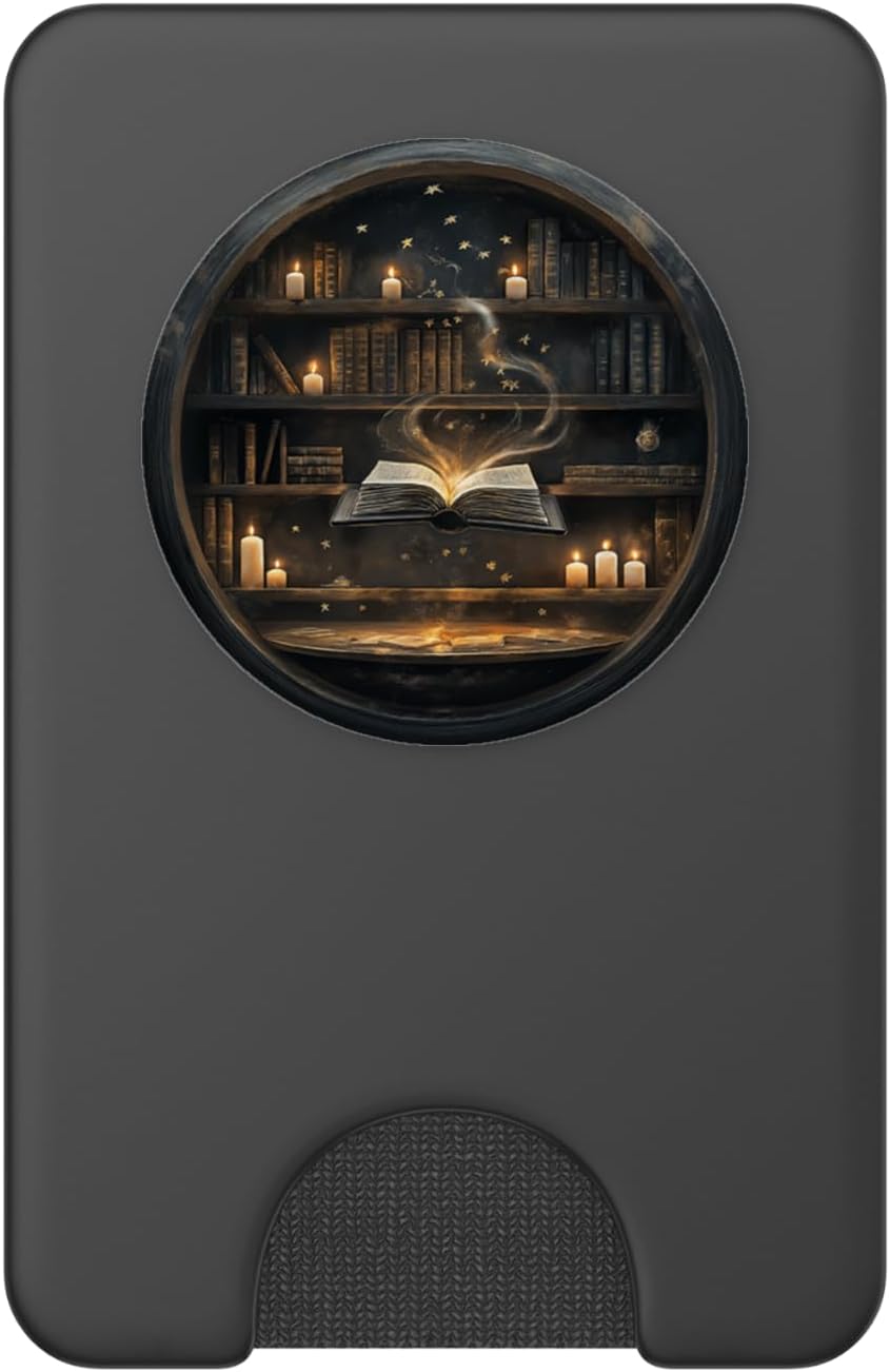 Book Bookshelf Library Candles Star Stars Bookish PopSockets PopWallet for MagSafe