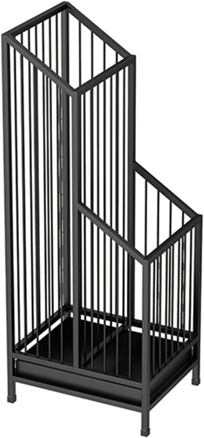 Large Capacity Metal Umbrella Stand for Indoor Use, Stylish Commercial Hotel Umbrella Holder, Elegant Entryway nizer, Durable Metal Design, Space-Saving Solution.
