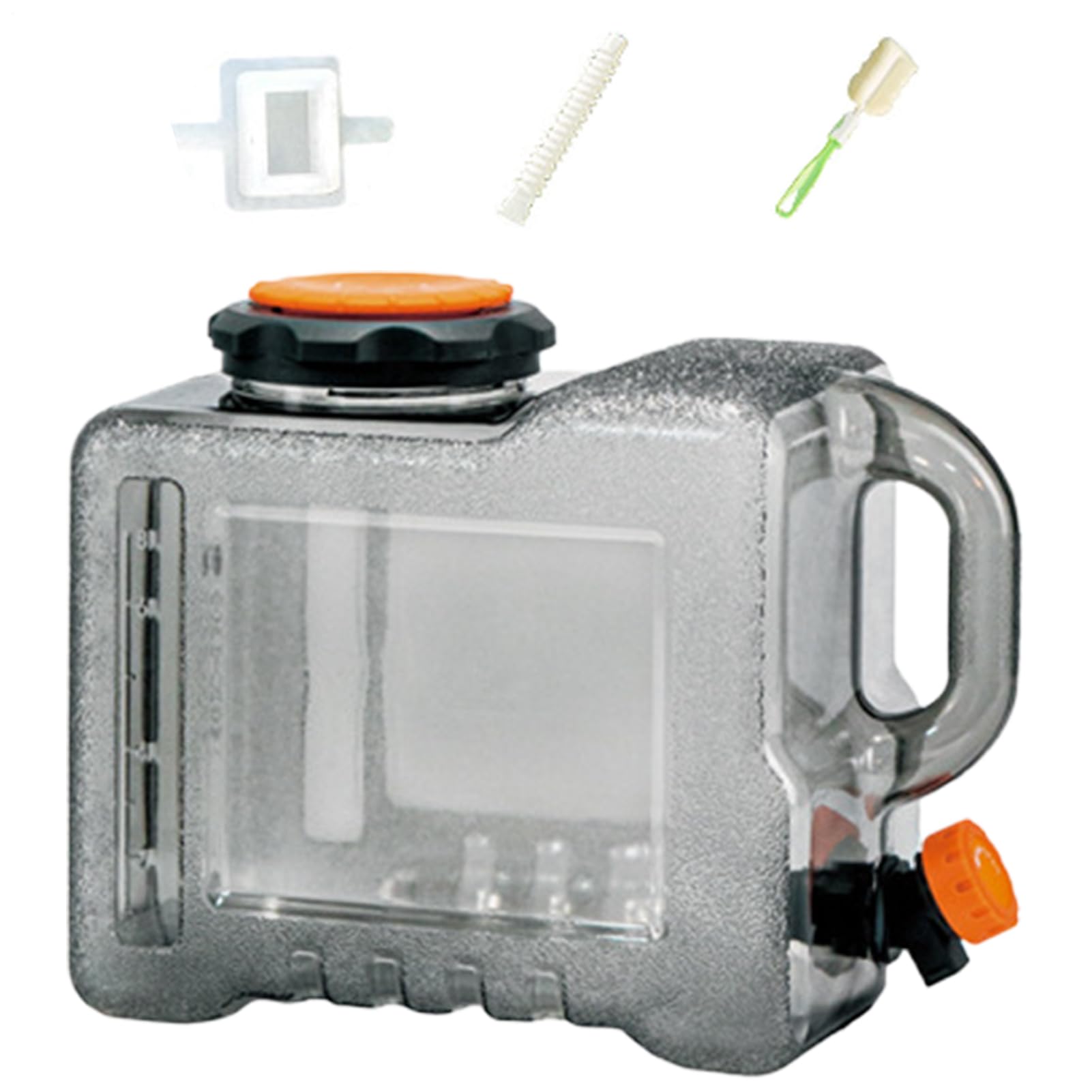 Genérico Tanque de Agua de Camping Ancha, Alimenticio y Resistente al Calor | Contenedor De Agua De Alta Capacidad Grifo ajustable para camping, senderismo, barbacoa, cocina familiar y actividades al