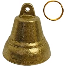 Vintage Decor Style Brass Hanging Bell Ornaments Door Bells Hanging Christmas Bells DIY Necklace Dog Bells Garden Christmas Tree Decoration Wind Chimes