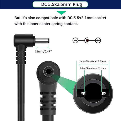 Miniatura 6 de Facmogu Adaptador de fuente de alimentación de 36 V 5 A, 180 W CA 100 V  240 V a CC 36 voltios 5A convertidor transformador con conector de barril