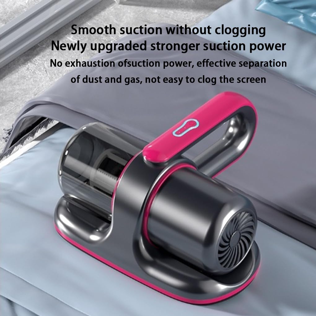 Aspiradora UV inalámbrica para una limpieza eficaz del hogar Batería de larga duración Gran potencia de succión de 13000 pa Aspiradora de mano, gris