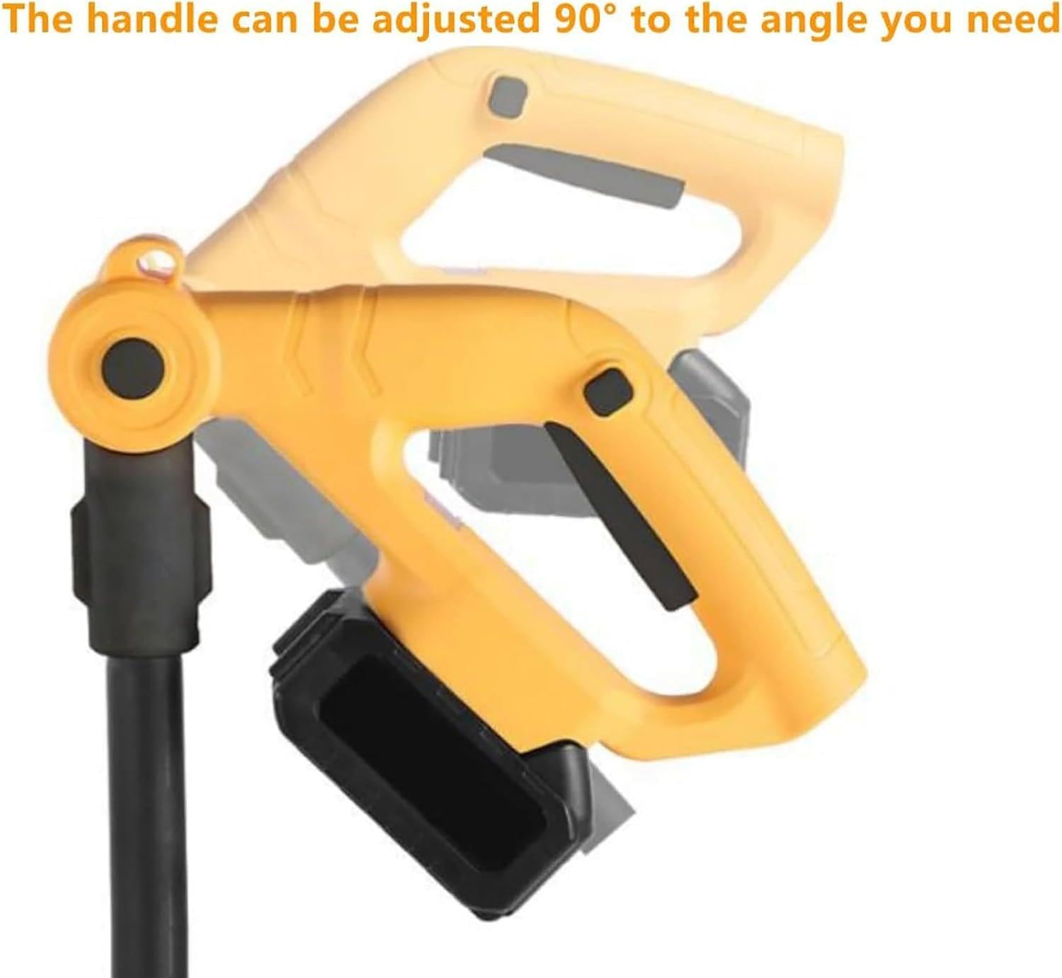 Pala Da Neve Elettrica Senza Fili, Spazzaneve A Batteria Da 23000 Giri/Min Con Guanti + Pala Da Neve Riscaldata, Con 2 Batterie E Caricabatterie Rapido, Larghezza 41 Cm, Profondità 15 Cm,Yellow